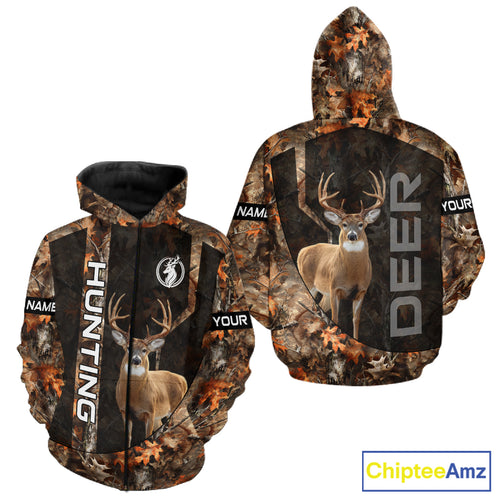 Deer Hunting Custom Name Camouflage Hunting Clothes, Deer Hunting Outfit, Hunting Shirt NHT252