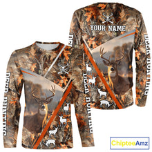Load image into Gallery viewer, Custom Camo 3D Animal Deer Hunting Shirt Best Hunting Clothes For Season, Hunting Gift NHT255
