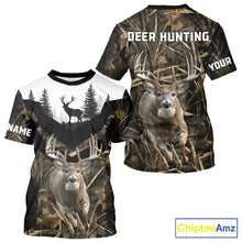 Load image into Gallery viewer, Deer Buck Custom Name 3D All Over Printed Shirts, Deer Hunting Shirt, Hunting Season NHT328