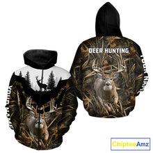 Load image into Gallery viewer, Deer Buck Custom Name 3D All Over Printed Shirts, Deer Hunting Shirt, Hunting Season NHT328
