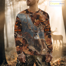 Load image into Gallery viewer, Whitetail Deer Hunting Shirt-Personalized US Flag Camouflage, Best Gifts for Deer Hunters NHT71