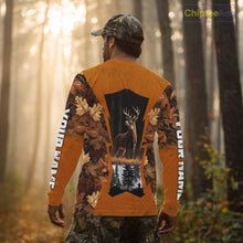 Load image into Gallery viewer, Whitetail Deer Hunting Orange Camo Autumn - Personalized All Over Print Deer Hunting Clothes NHT179