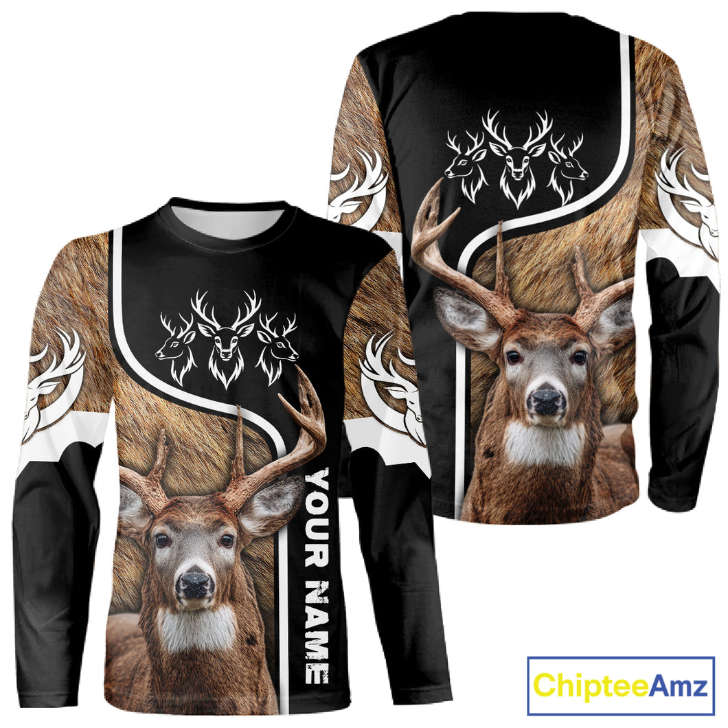 Whitetail Deer Hunting 3D All Over Print Shirts, Personalized Hunting Gifts For Deer Hunters NHT192
