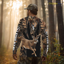 Load image into Gallery viewer, Whitetail Deer Jumping 3D All Over Print Shirts, Personalized Hunting Gifts For Deer Hunters NHT194