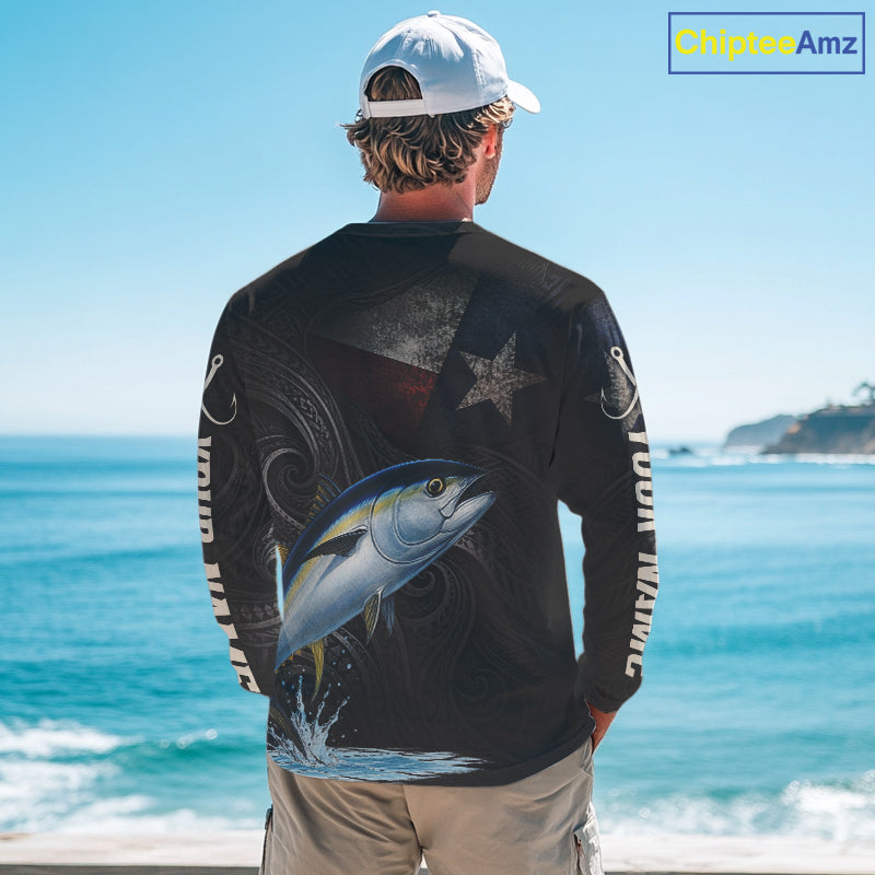 Personalized Texas Tuna Fishing Shirt – Custom Name Angler Apparel For Fishermen