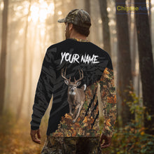 Load image into Gallery viewer, Deer Hunting Big Game Camo Custom Name 3D All Over Print Shirts, Hunting Gifts NHT196