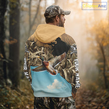 Load image into Gallery viewer, Duck Hunting Camo Shirt For Duck Hunters, Best Hoodie Hunting Gifts NHT373