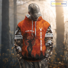Load image into Gallery viewer, Deer Hunting Season Shirt DNA Tree Design Camo Big Game Hunting Gift, Hunting Clothes For Men NHT45