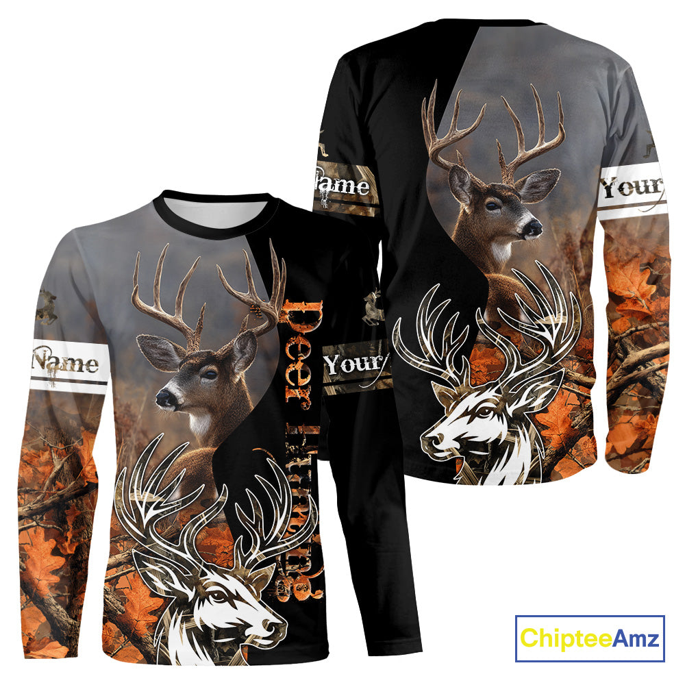 Men’s Hunting Deer Camo 3D All-Over Printed Hoodie Shirt – Hunting Hoodie for Men NHT330