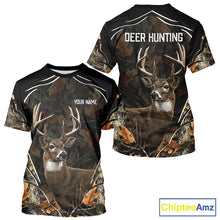 Load image into Gallery viewer, Deer Hunting Custom Name Camouflage Hunting Clothes, Deer Hunting Outfit NHT304