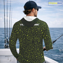 Load image into Gallery viewer, Fishing Shirt Long Sleeve, Patrick Day Fishing Jersey Personalized Name, Team Name NHT426