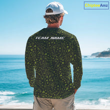 Load image into Gallery viewer, Fishing Shirt Long Sleeve, Patrick Day Fishing Jersey Personalized Name, Team Name NHT426