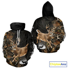 Load image into Gallery viewer, Customized Name Whitetail Deer Hunting Jump Shirt, Gift for Hunters – NHT315