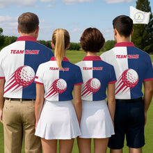 Load image into Gallery viewer, Personalized Texas Flag Patriotic Golf White Mens Golf Polo Shirts Custom Mens Golf Gift For Men NHT736
