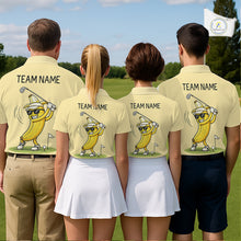Load image into Gallery viewer, Funny Banana Womens Golf Polo Shirt, Custom Golf Polo For Women, Golf Apparel Gift For Golf Lovers NHT905