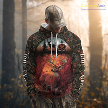 Load image into Gallery viewer, Best Deer Hunting Shirt 3D All-Over Print with Deer Forest Camo Perfect for Deer Season NHT27