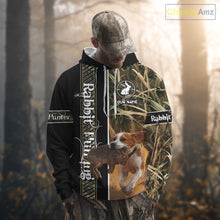 Load image into Gallery viewer, Custom Rabbit Hunting With Beagle Dog Camo 3D All Over Printed Shirt, Hunting Gift NHT161