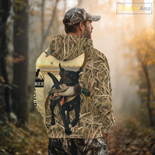 Load image into Gallery viewer, Personalized Duck Hunting Shirt – Custom Dog&#39;s Photo and Name for Hunters NHT258