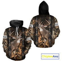 Load image into Gallery viewer, Deer Hunting Camo Customize Name 3D All Over Printed Shirts Personalized Gift For Hunter NHT188