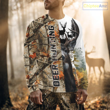 Load image into Gallery viewer, Best Deer Hunting Camouflage Custom Name Shirts for Hunters, Personalized Hunting Shirt NHT14