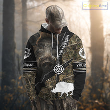 Load image into Gallery viewer, Wild Boar Hunting Shirt Best Design For Hunting Season Beautiful Hunting Clothes For Hunters NHT112