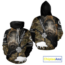 Load image into Gallery viewer, Wild Boar Hunting Shirt Best Design For Hunting Season Beautiful Hunting Clothes For Hunters NHT112