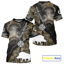 Load image into Gallery viewer, Wild Boar Hunting Shirt Best Design For Hunting Season Beautiful Hunting Clothes For Hunters NHT112