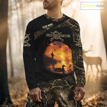 Load image into Gallery viewer, Personalized Duck Hunting 3D All Over Printed Camo with Custom Name Outdoor Gift for Hunters NHT117