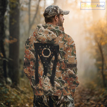 Load image into Gallery viewer, Beautiful Deer Hunting Shirt Camo Ohio Flag Deer Hunter Life Custom Name Hunting Gift NHT96