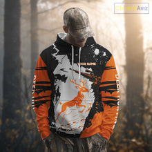 Load image into Gallery viewer, Best Deer Hunting Clothes Custom Name Hunting Shirt For Men | 3D Full Print Hunting Clothes NHT59