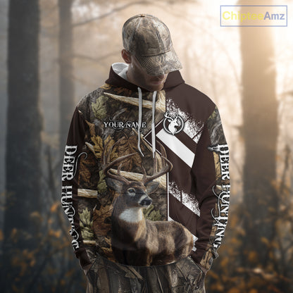 Custom Camo Deer Shed 3D Animal Deer Hunting Shirt Best Hunting Clothes For Season NHT213