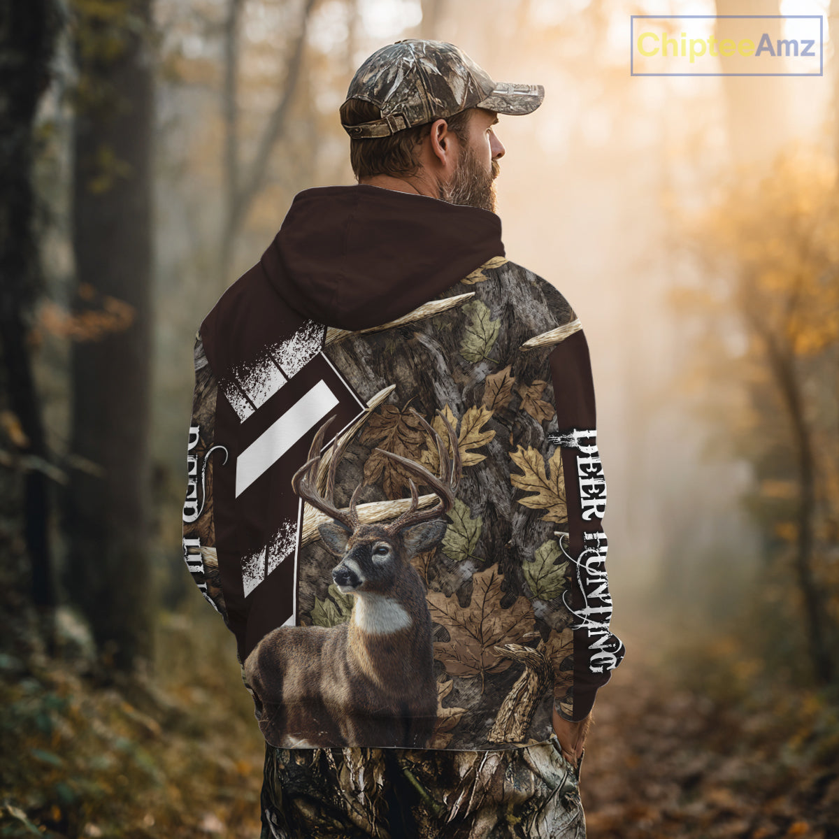 Custom Camo Deer Shed 3D Animal Deer Hunting Shirt Best Hunting Clothes For Season NHT213