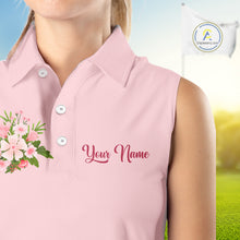 Load image into Gallery viewer, Pink Golf Mama Womens Polo Shirt, Funny Golf Mom Shirt, Mothers Day Gift For Golf Lover Mom, Ladies Golf Polo NHT749