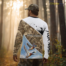 Load image into Gallery viewer, Mallard Duck Hunting Shirts, Best Hoodie Hunting Gifts, Duck Hunting Camo Shirts NHT375