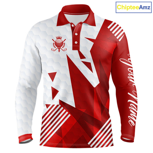 Personalized Golf Shirt For Dad – Custom Name & Team Name Polo, Father’S Day Gift For Golfer NHT670