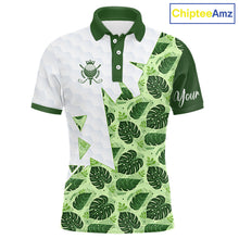 Load image into Gallery viewer, Personalized Golf Shirt Tropical Style – Custom Name Polo, Gift For Dad, Golfer Gift Idea NHT673