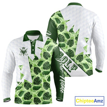 Load image into Gallery viewer, Personalized Golf Shirt Tropical Style – Custom Name Polo, Gift For Dad, Golfer Gift Idea NHT673