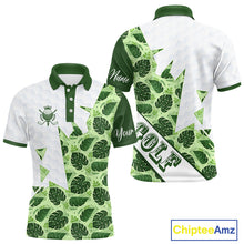 Load image into Gallery viewer, Personalized Golf Shirt Tropical Style – Custom Name Polo, Gift For Dad, Golfer Gift Idea NHT673