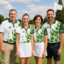 Load image into Gallery viewer, Personalized Golf Shirt Tropical Style – Custom Name Polo, Gift For Dad, Golfer Gift Idea NHT673