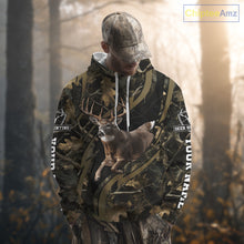 Load image into Gallery viewer, Custom Camo Forest 3D Animal Deer Hunting Shirt Best Hunting Clothes For Season NHT303