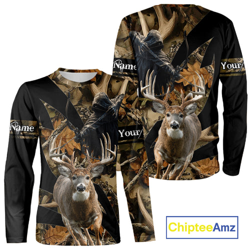 Custom Camo Deer Shed 3D Animal Deer Hunting Shirt Best Hunting Clothes For Season NHT220