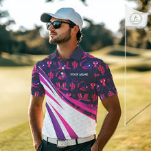 Load image into Gallery viewer, Mens Funny Cowgirl Golf Polo Shirts Golf Outfits, Personalized Golf Gifts NBT484