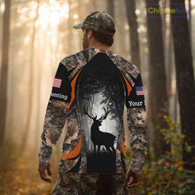 Load image into Gallery viewer, Deer Hunting Fall Forest Camo 3D All Over Printed Shirts, Deer Hunting Season, Hunting Clothes NBT233