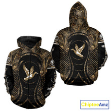 Load image into Gallery viewer, Duck Hunting Camouflage 3D Printed Custom Name Shirts for Hunter, Duck Hunting Gifts NBT179