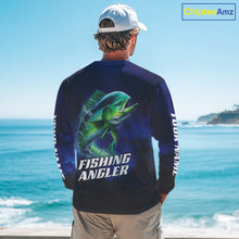 Load image into Gallery viewer, Personalized Mahi Mahi Fishing Hood UV Protection Saltwater Fishing Shirts NBT373
