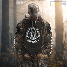 Load image into Gallery viewer, Brown Camouflage Deer Hunting 3D Printing Custom Name Shirts, Deer Hunting Apparel, Hunting Gifts NBT213
