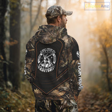 Load image into Gallery viewer, Brown Camouflage Deer Hunting 3D Printing Custom Name Shirts, Deer Hunting Apparel, Hunting Gifts NBT213