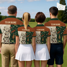 Load image into Gallery viewer, Funny Golf Ball Vintage 1990s Golf Pattern Mens Golf Polo Shirt, Golf Attire For Men, Golfer Gifts NBT616