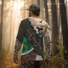Load image into Gallery viewer, Mallard Duck Hunting Shirts, Personalized Hunting Clothes, Duck Hunting Camo Shirts, Duck Hunting Gifts NBT76