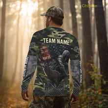 Load image into Gallery viewer, Grim Reaper US Flag Deer Hunting Hoodie, Longsleeve Shirt, Gifts for Hunters NBT07